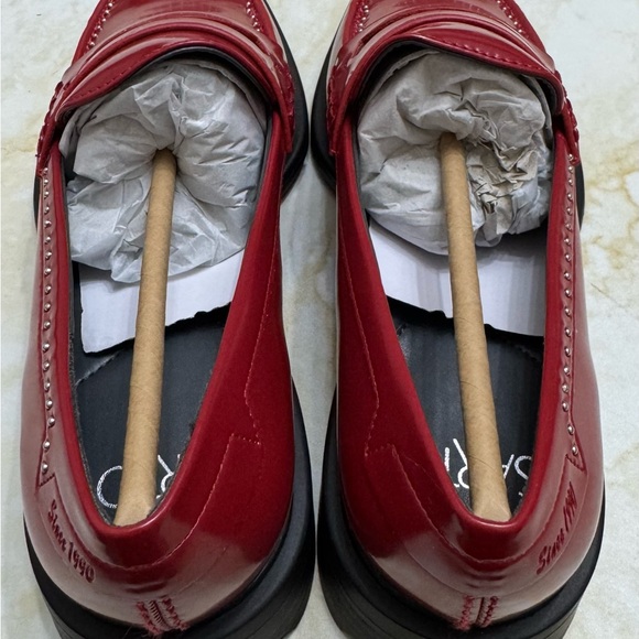 SARTO By Franco Sarto Women’s Red Loafers - Picture 3 of 5